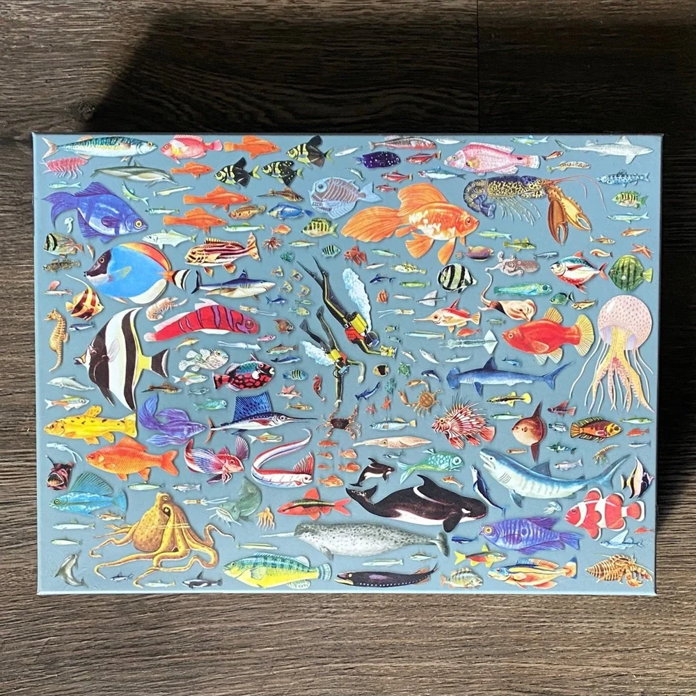 Colorful Puzzle and Card Game Set - Picture 4 of 5